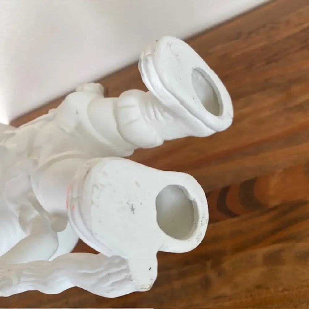 Unpainted Ceramic Bisque Hiking Boy 11
